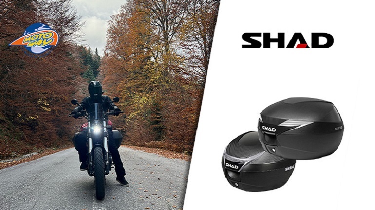 Με κάθε αγορά Benelli, Keeway, Super Soco ή Ecooter δωρεάν βαλίτσα SHAD